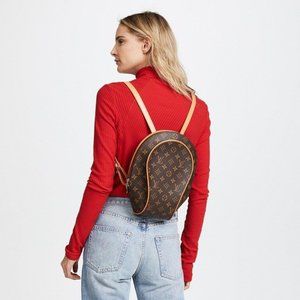 Authentic LOUIS VUITTON Monogram Ellipse Backpack